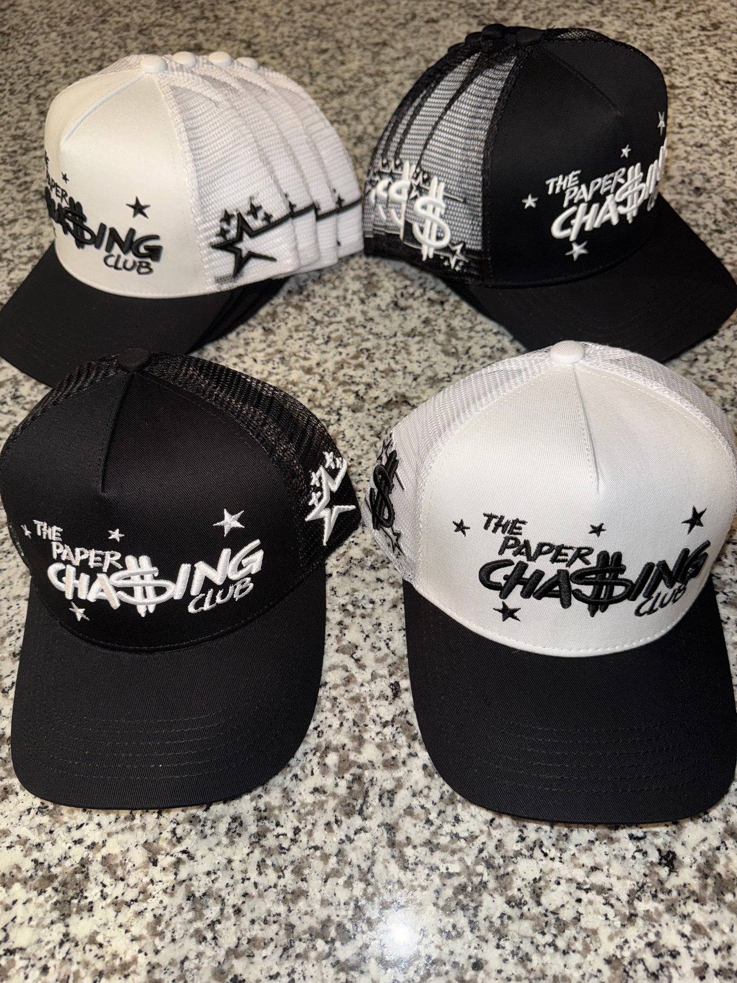 Paper Chasing Hats